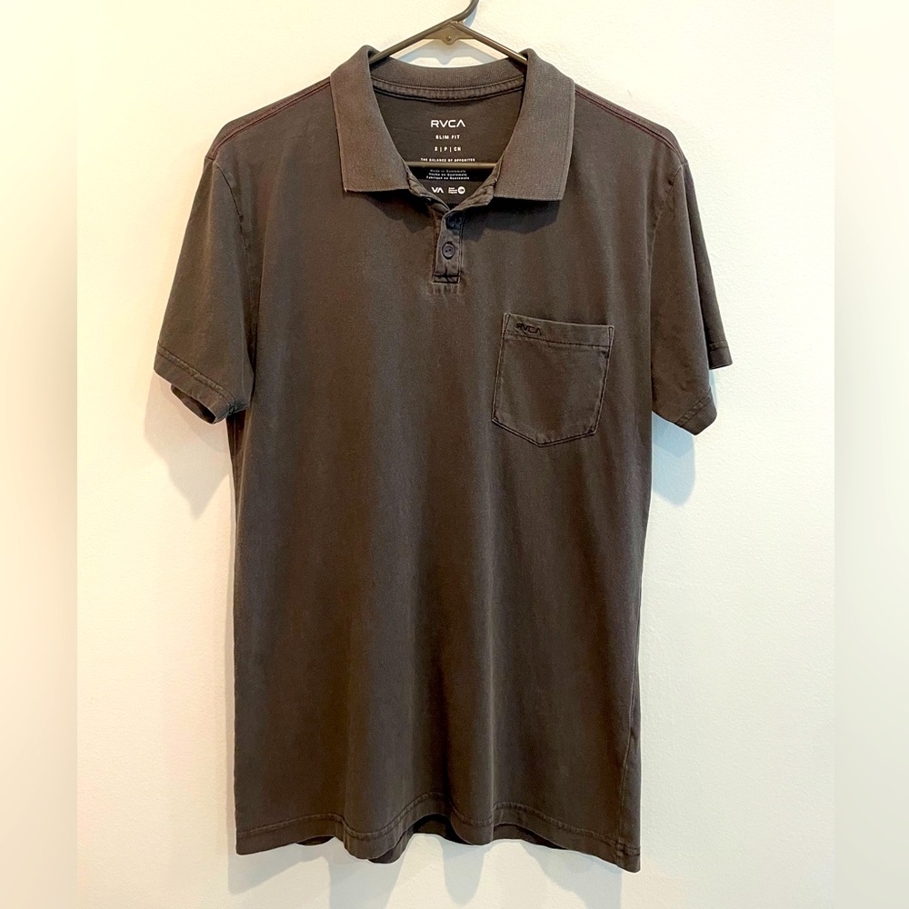 RVCA Men’s Slim Fit Polo, Small